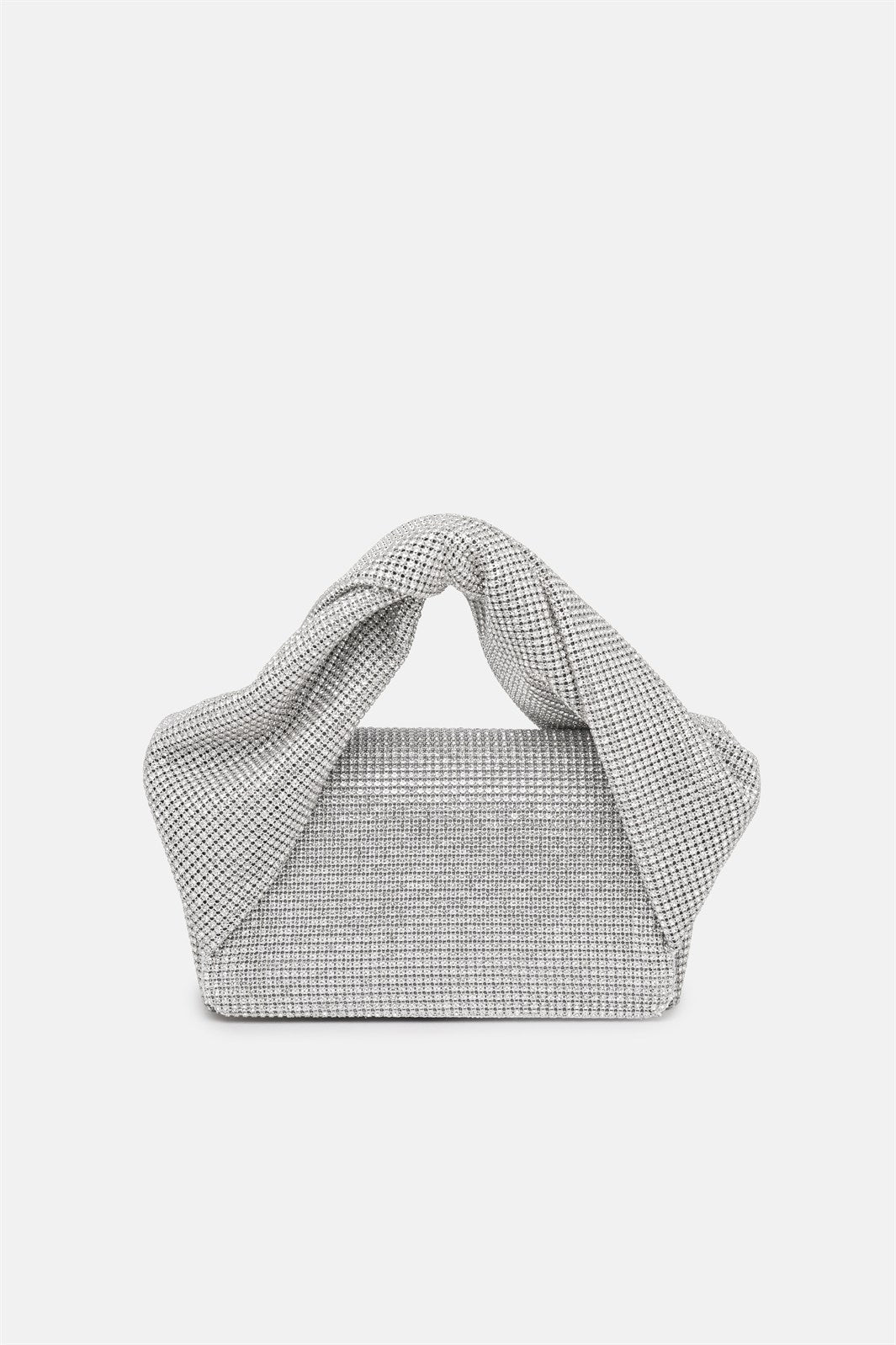 Yllure – handbag argento | TWENTYFOURHAITCH – vista frontale