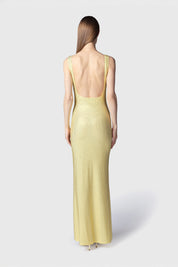 VESTIDO LARGO HELIOS AMARILLO