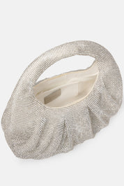 BOLSO DE MANO JOAN ARGENTO