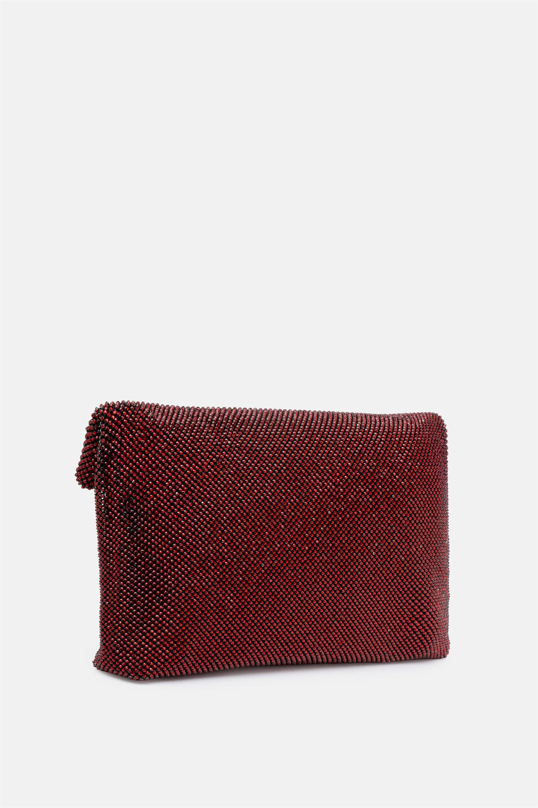 Dunham – maxi pouch bordeaux | TWENTYFOURHAITCH – vista laterale