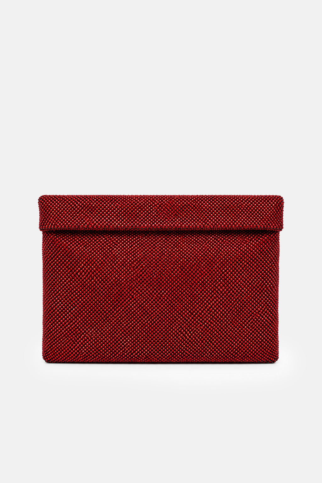Maxi pouch Dunham bordeaux TWENTYFOURHAITCH, vista frontale.