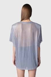 CAMISETA MENDES PLATEADO