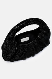Mini handbag Joan nera TWENTYFOURHAITCH, dettaglio interno.