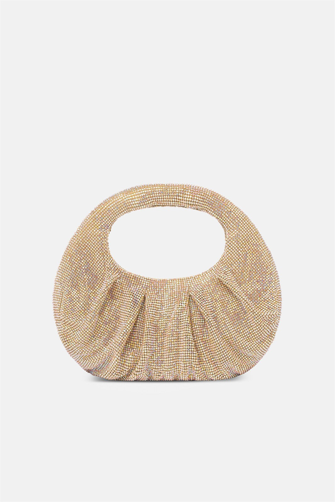 Joan – mini handbag oro | TWENTYFOURHAITCH – vista frontale