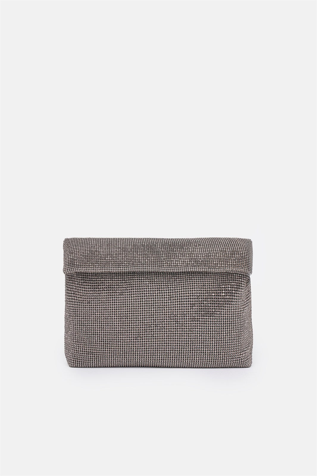 Varadero – mini pochette grigia | TWENTYFOURHAITCH – vista frontale