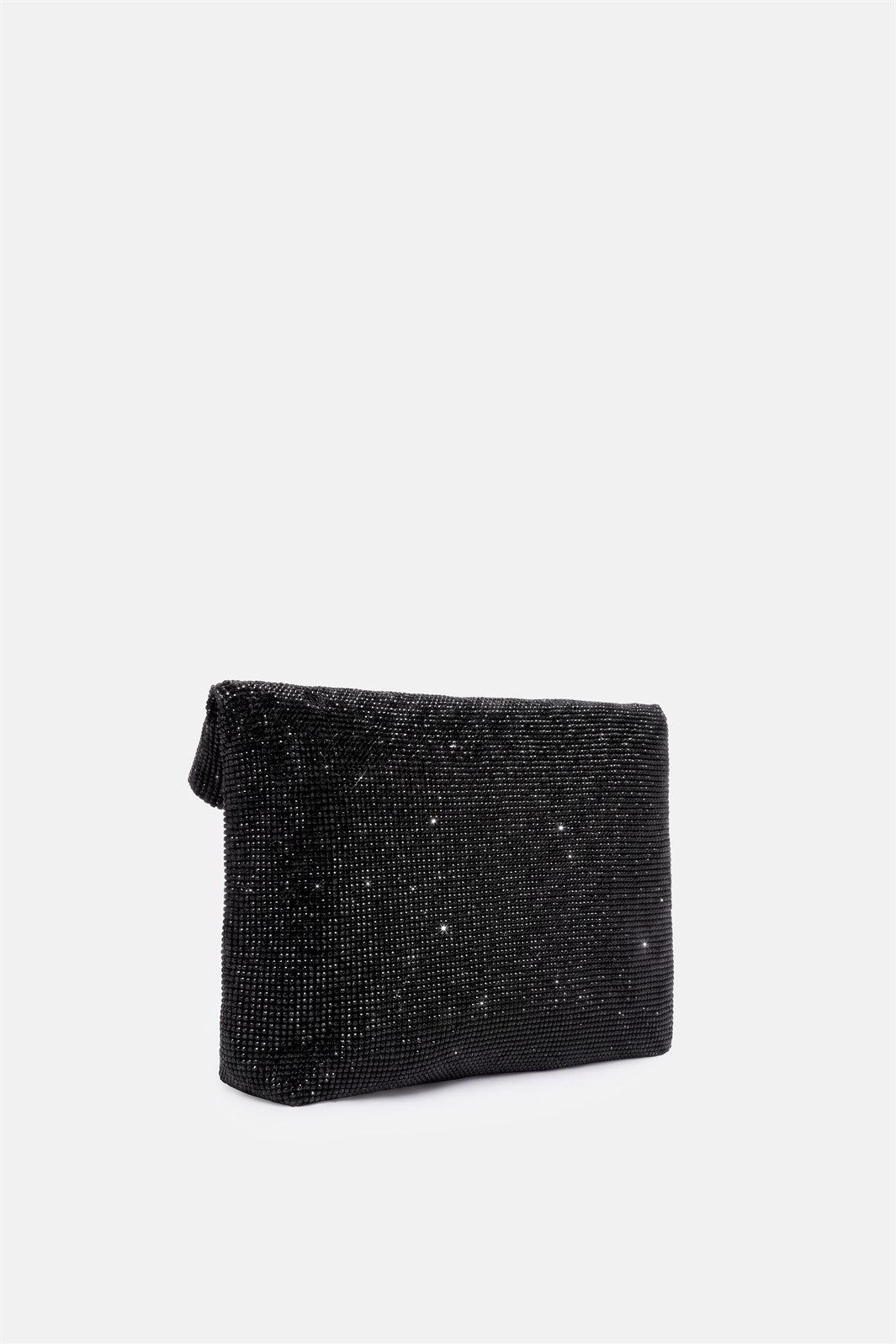 Varadero – mini pochette nera | TWENTYFOURHAITCH – vista laterale