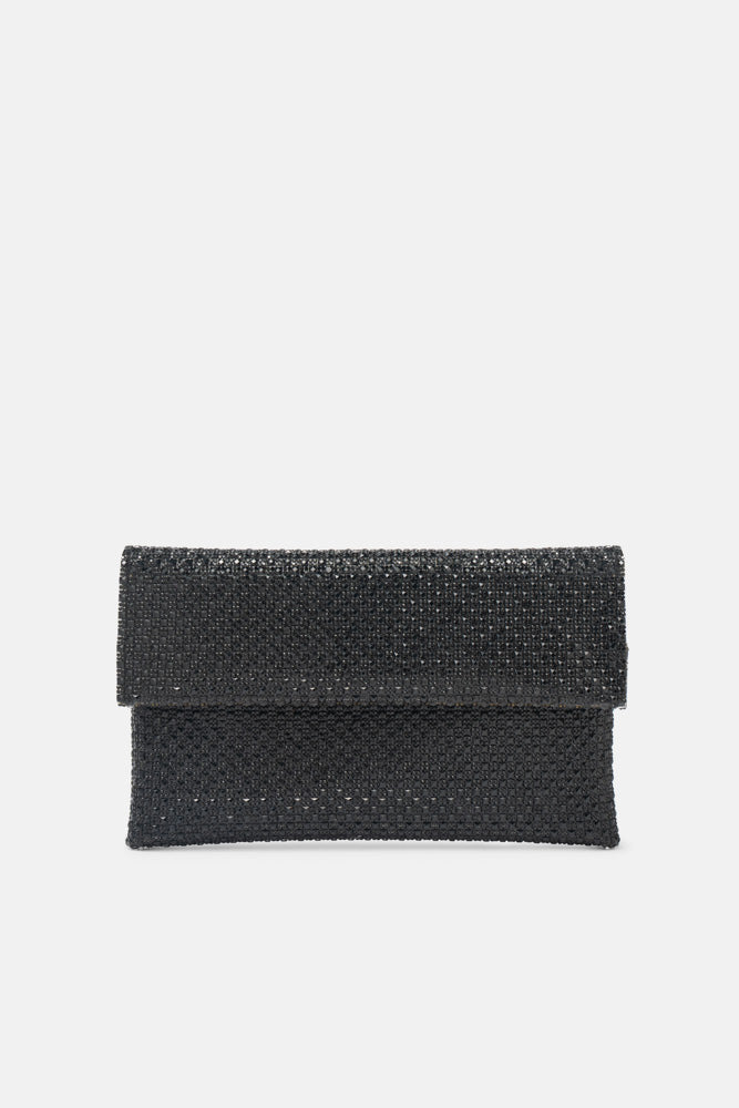 BOLSO DE MANO MORNA NEGRO