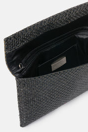 BOLSO DE MANO MORNA NEGRO
