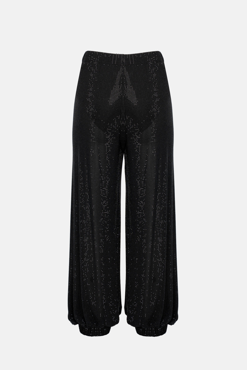 PANTALONE NEBULA NERO – vista posteriore