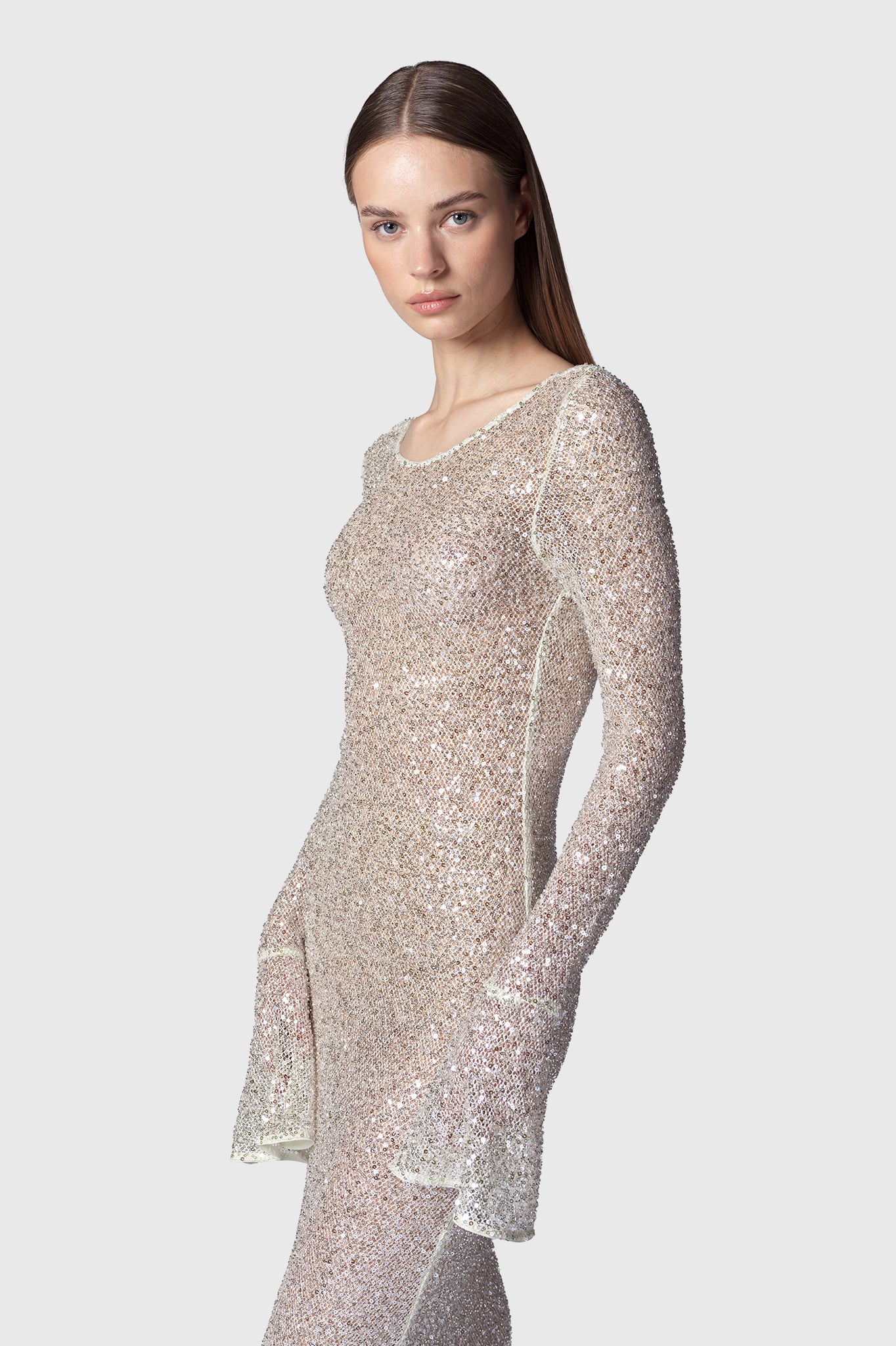 VESTIDO NEW TEXAS CHAMPAGNE