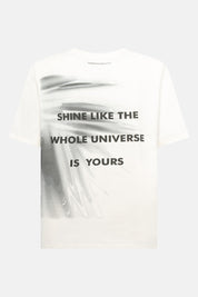CAMISETA PALMERAS CREMA