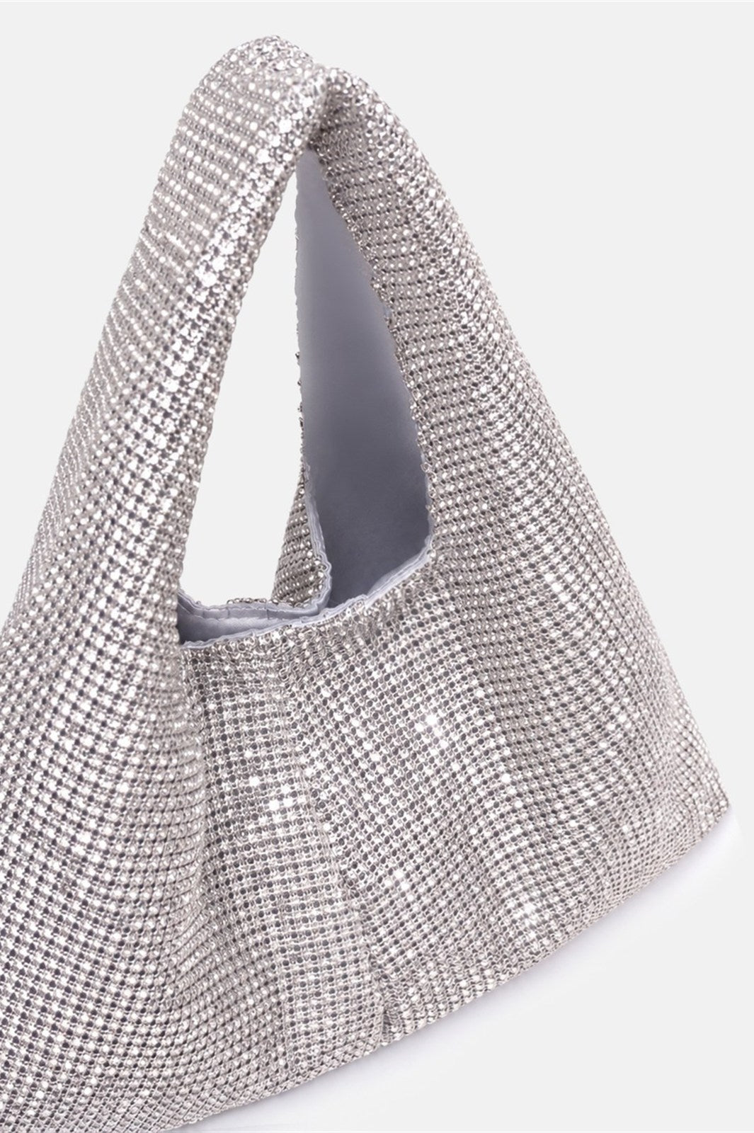 Parks – handbag argento | TWENTYFOURHAITCH – dettaglio