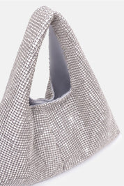Parks – handbag argento | TWENTYFOURHAITCH – dettaglio