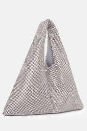 Parks – handbag argento | TWENTYFOURHAITCH – vista laterale