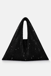 Parks – handbag nera | TWENTYFOURHAITCH – vista laterale
