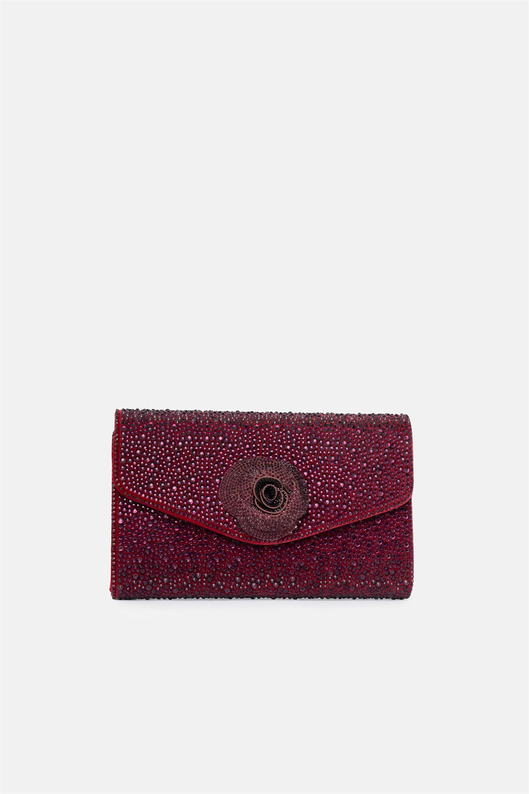 Asilea – pochette bordeaux | TWENTYFOURHAITCH – vista frontale