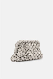 Kaira – pochette argento | TWENTYFOURHAITCH – vista laterale