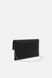 Kasira – pochette nera | TWENTYFOURHAITCH – vista laterale