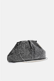 Mirach – pochette nera e grigia | TWENTYFOURHAITCH – vista laterale