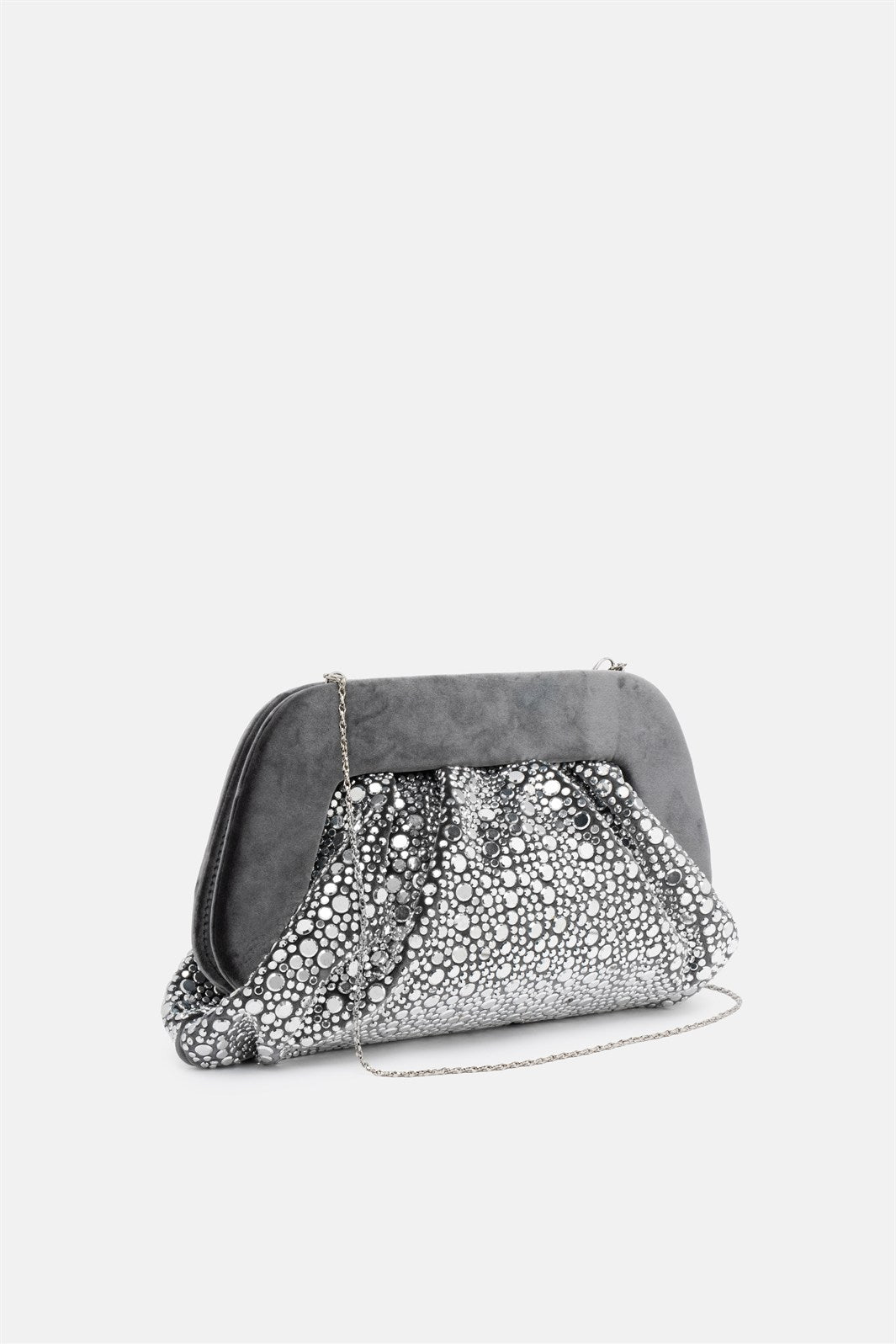 Unicornis – pochette ematite | TWENTYFOURHAITCH – vista laterale