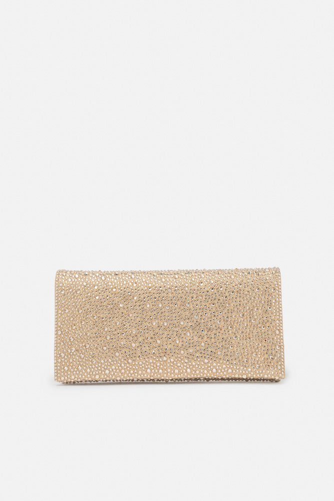 BOLSO DE MANO SIRIA ORO