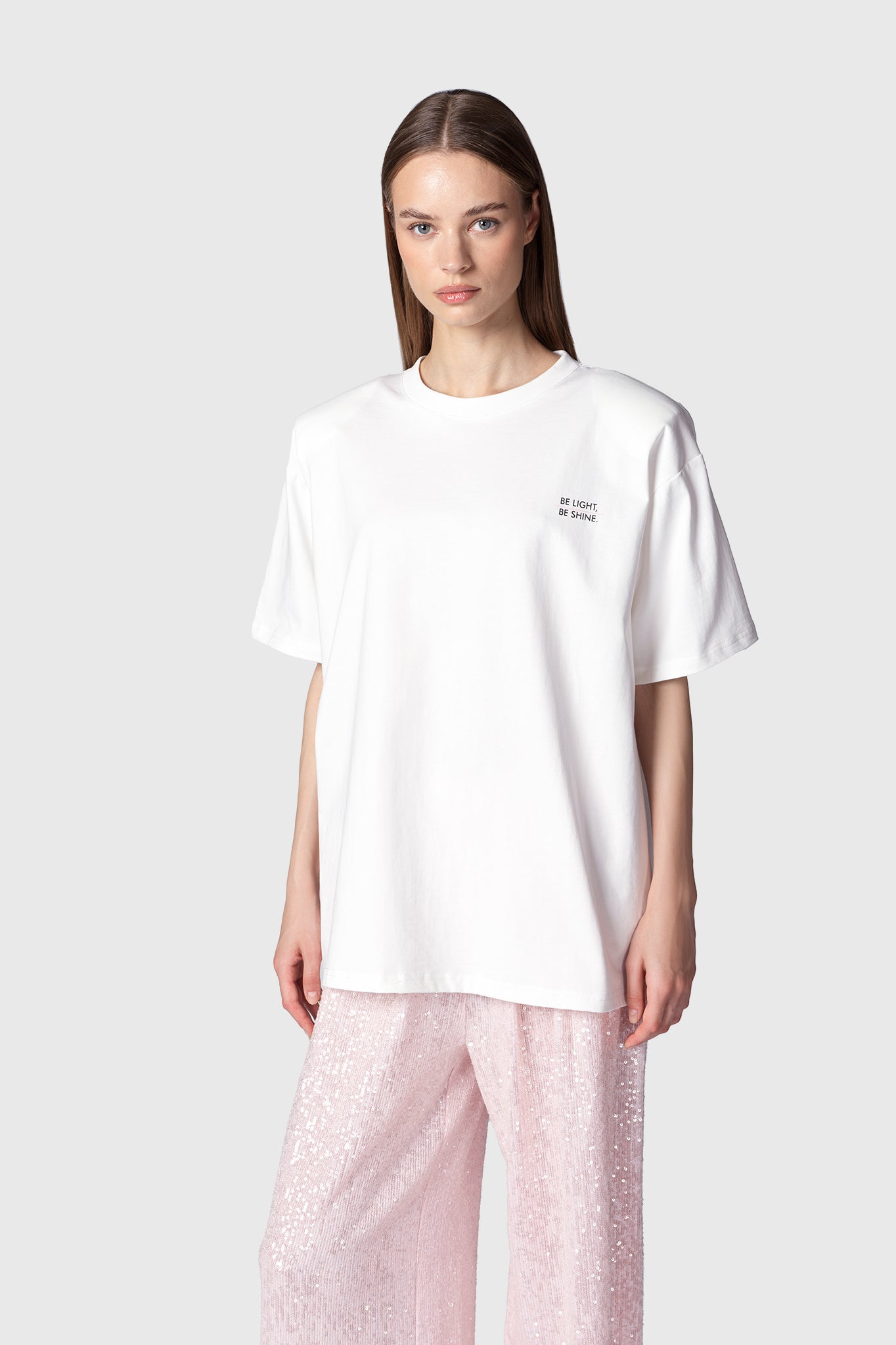 CAMISETA BE LIGHT BLANCA