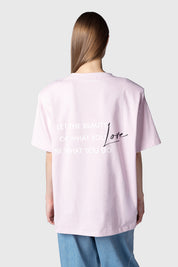 CAMISETA LOVE ROSA