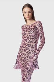 VESTIDO TEJANO LILA