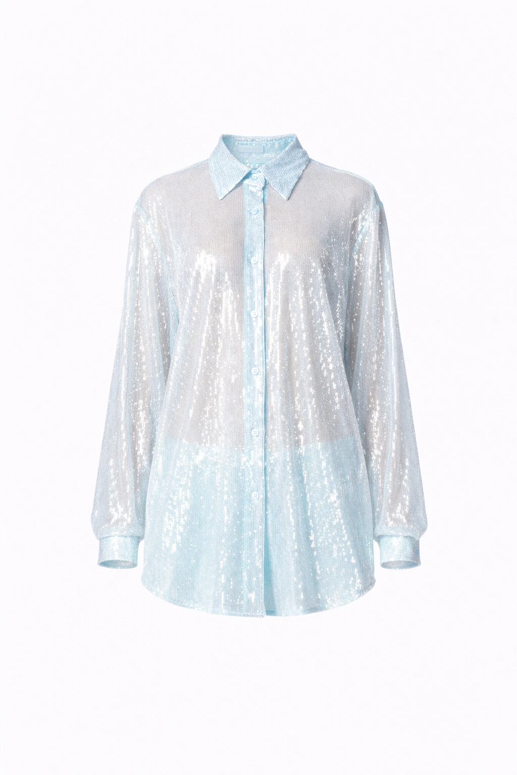 CAMISA YUAN CELESTE